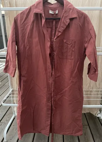 Robe chemise Lin mélangé Uniqlo
