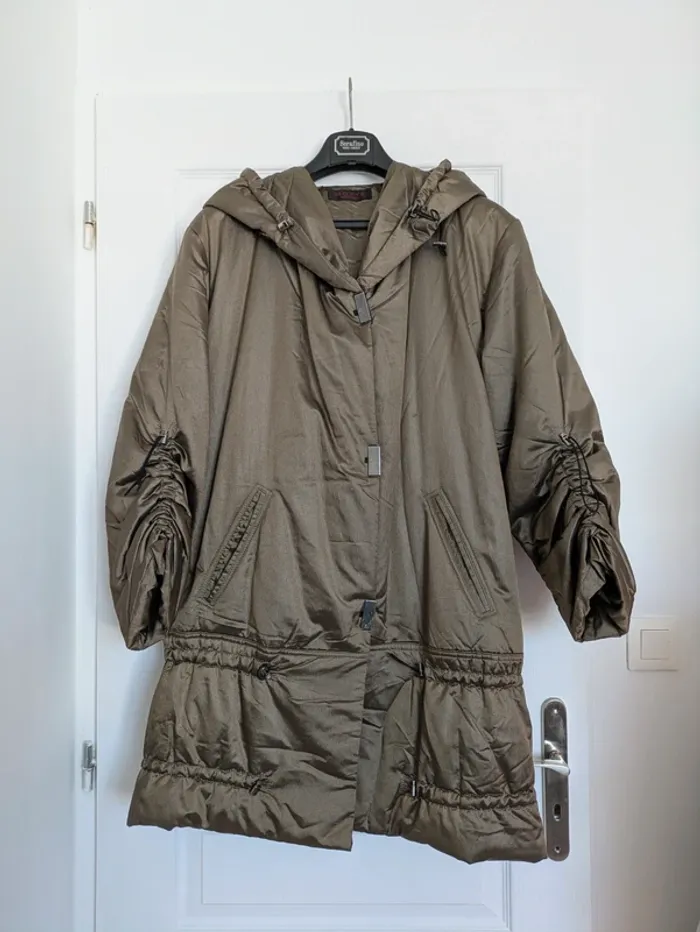 Doudoune dorée avec capuche - Motys - taille 38