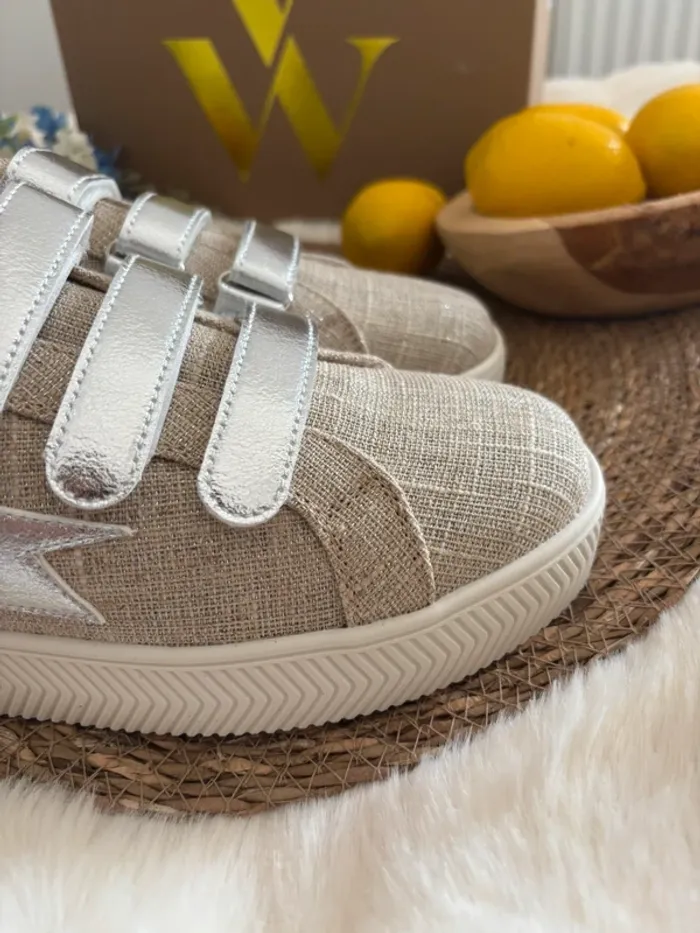 Baskets beiges Vanessa Wu taille 40 - photo numéro 5