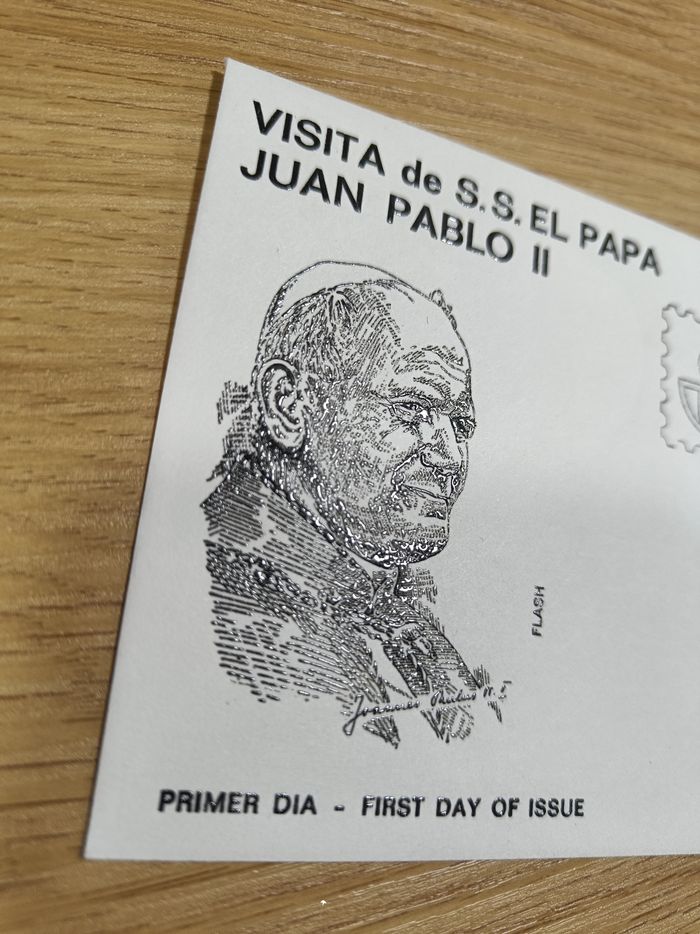 Enveloppe premier jour - Jean Paul II - - photo numéro 2