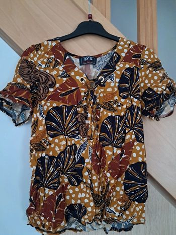 Haut à manches courtes