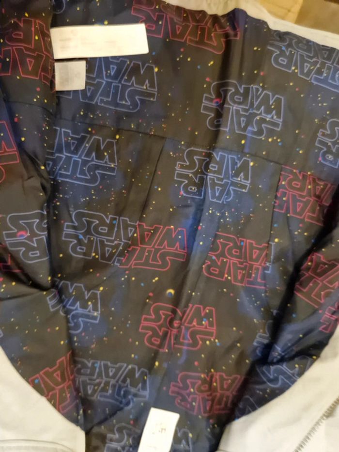 Veste 7/8ans star wars rebel alliance disney store grise - photo numéro 10