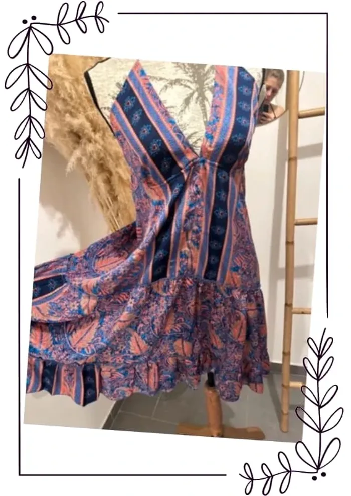 Robe d’été fluide dos nu neuve - photo numéro 8