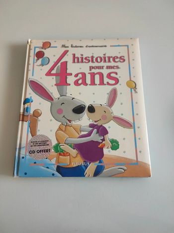 Livre enfant 4 histoires pour mes 4 ans