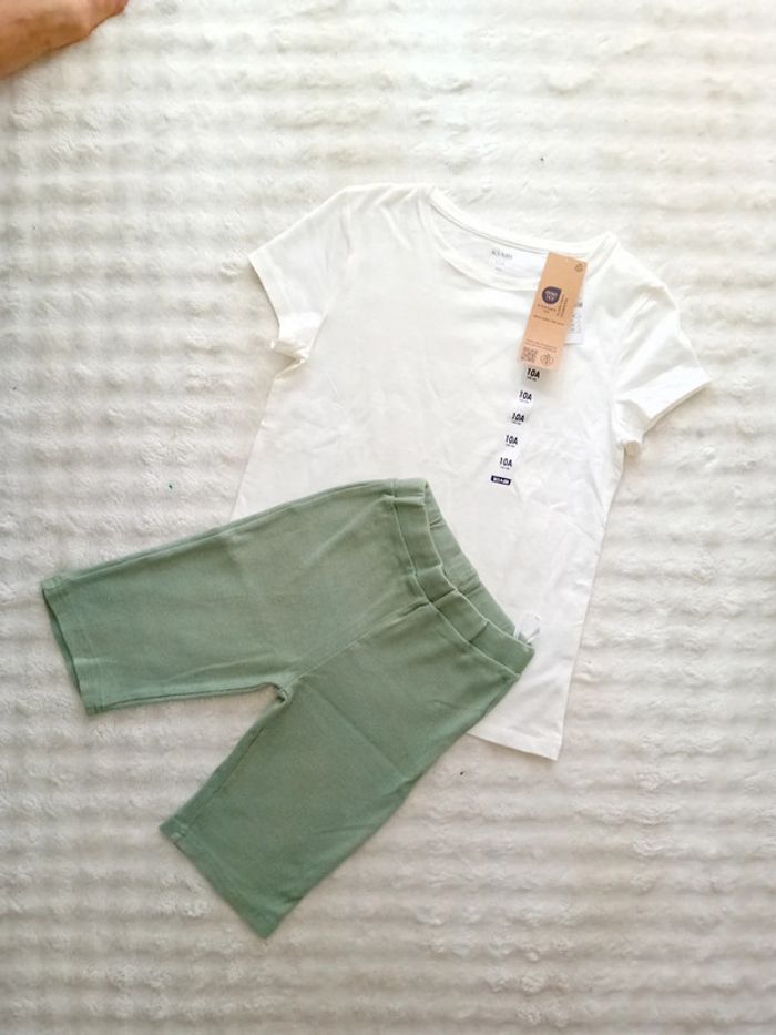 Ensemble fille 10ans 💚🤍