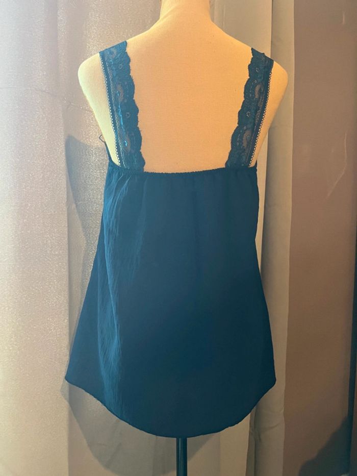 Debardeur dentelle marine taille unique - photo numéro 5