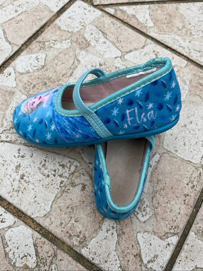 Chaussons Elsa Reine des neiges taille 28 - photo numéro 2