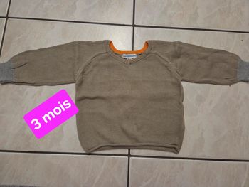 Pull verbaudet  3 mois