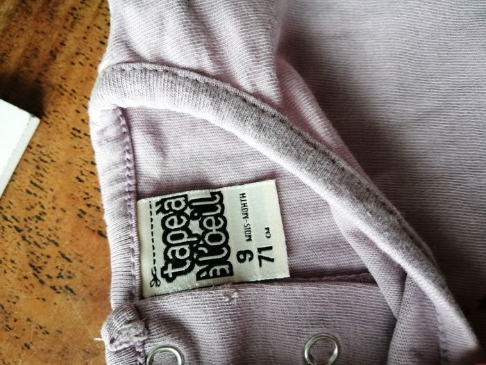 T shirt manches longues fille 9 mois - photo numéro 2