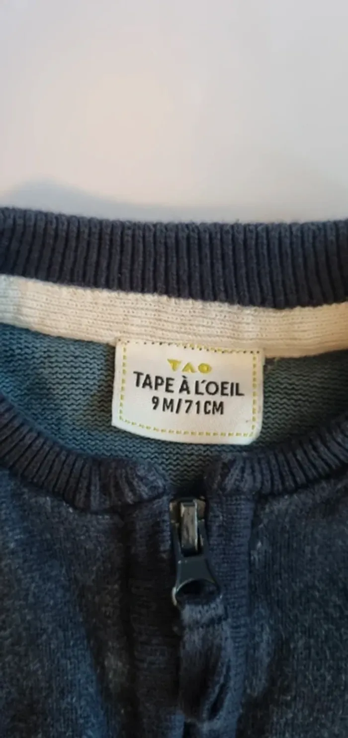 Gilet - 9 mois - Garçon - photo numéro 2