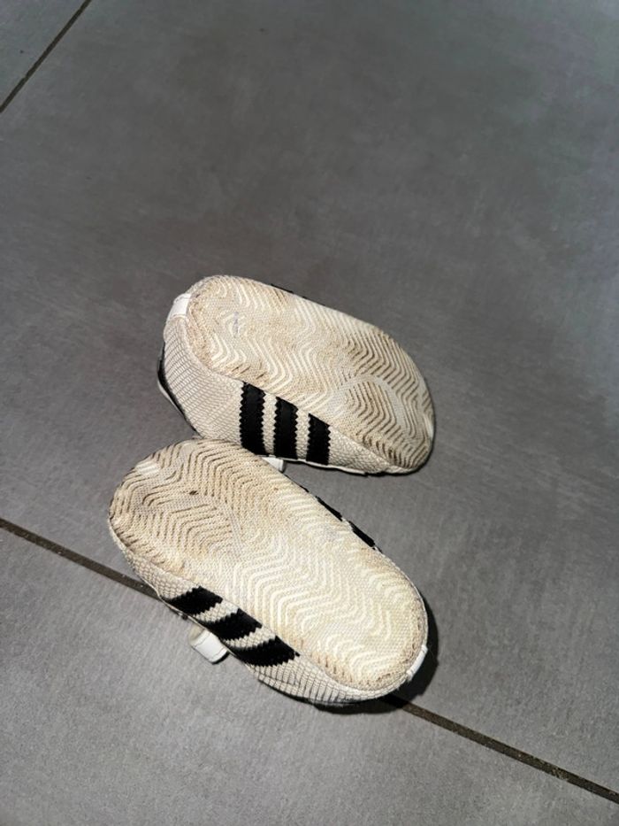 Chaussure bébé adidas superstar t17 - photo numéro 4