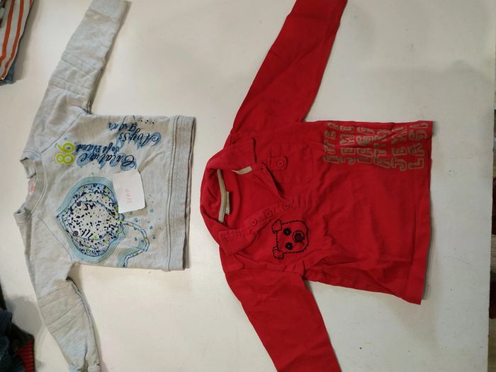 Gros lot d'une trentaine de vêtements  23/24mois garçon hiver - photo numéro 4