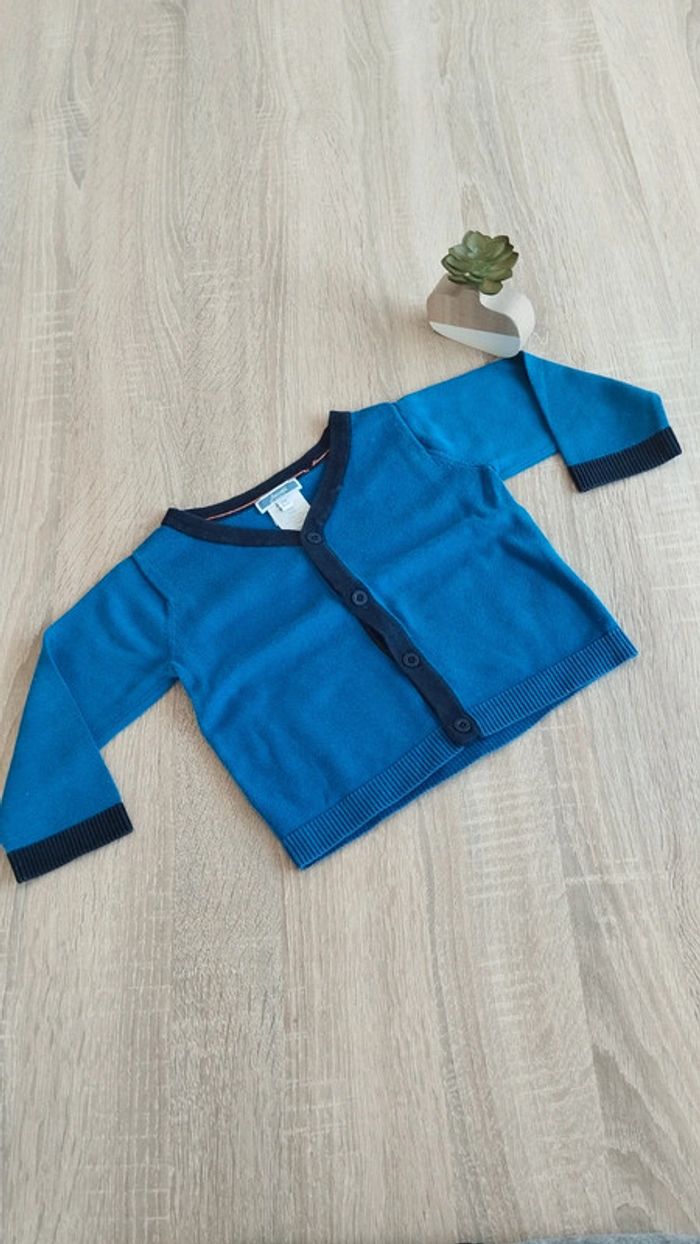 Gilet Jacadi bleu