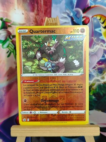 Quartermac reverse rare 88/198 règne de glace