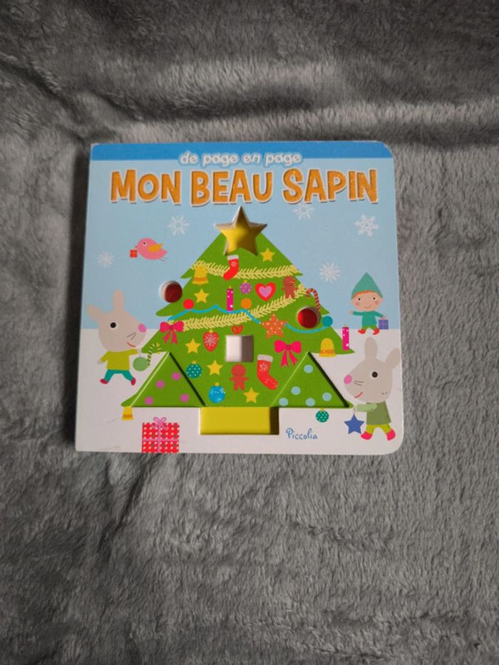 Livre mon beau sapin