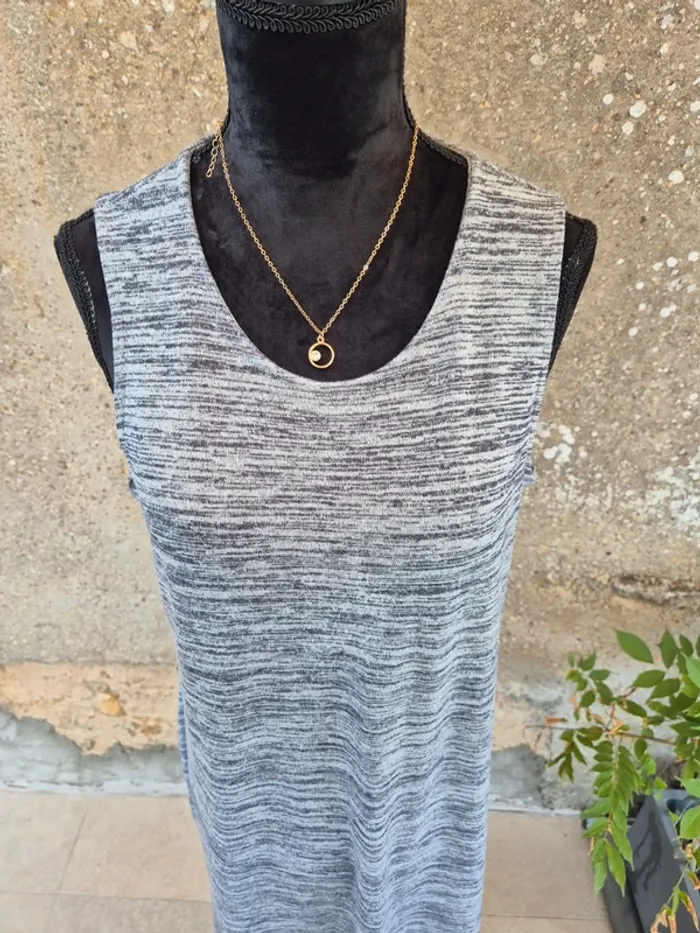 Robe Influx gris chiné T.44 - photo numéro 3