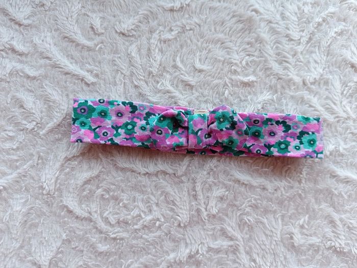 Ensemble 3 pièces (robes+boomer+bandeau) Fille 6 mois Fleurs Dpam 100% coton - photo numéro 17