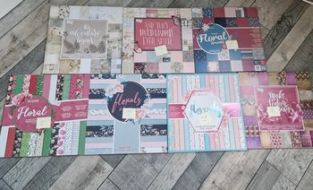 Lot de blocs scrapbooking