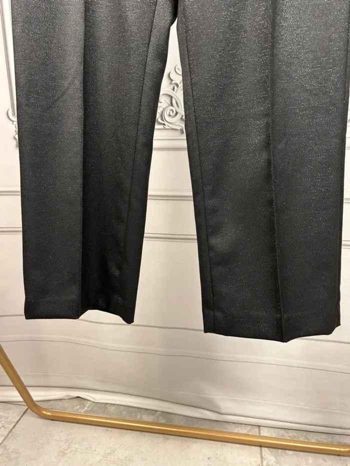 Pantalon taille haute Reiko Noir W26 neuf - photo numéro 3