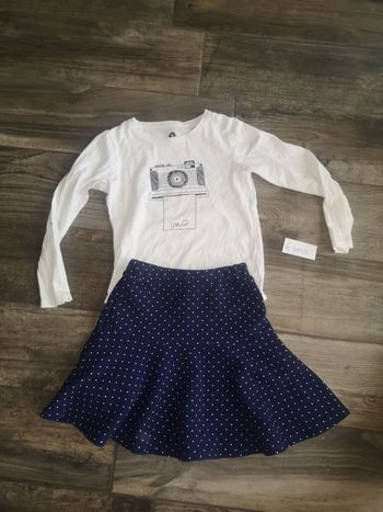 Haut et jupe 6 ans