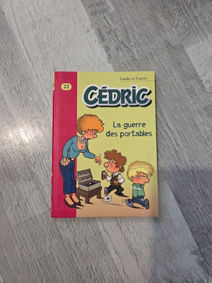 Livre cedric la guerre des portables