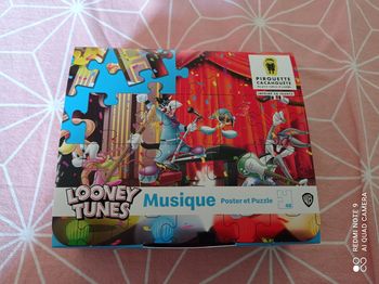 Puzzle + poster Mac Do, Looney Tunes : Musique