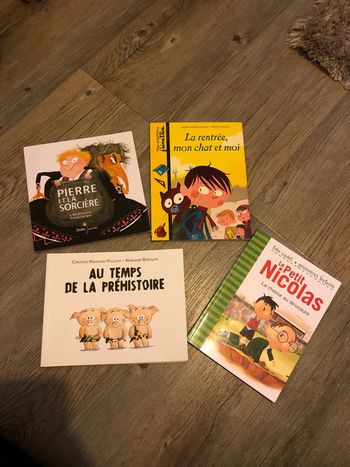 4 livres enfants