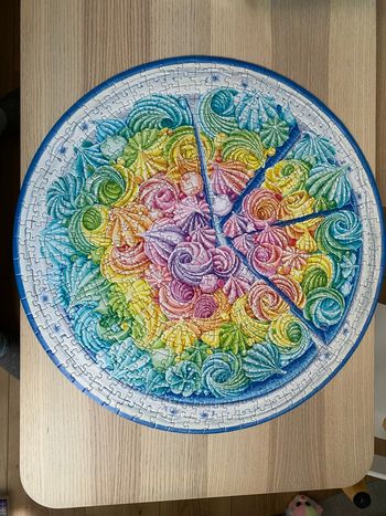 Magnifique puzzle rond Ravensburger Cicle of Colors