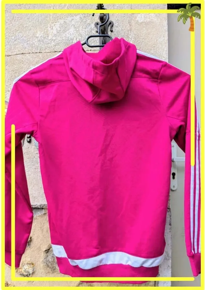 Sweat Juventus rose Adidas - Taille S - photo numéro 5
