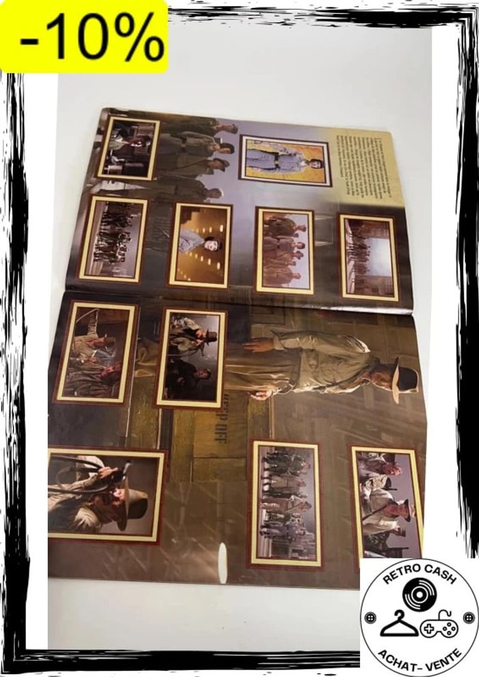 Album de vignettes indiana jones royaume merlin stickers - photo numéro 7