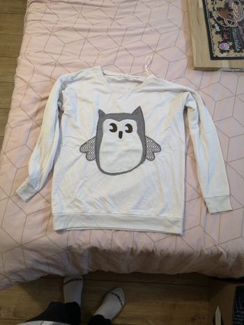 Pull blanc