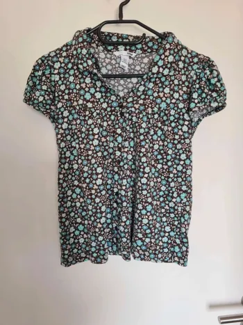 Chemise fleurie coloré taille 38