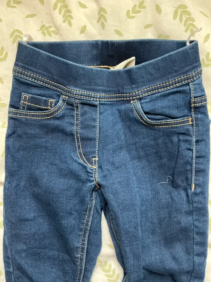 jegging skinny bleu 3/4 ans C&A - photo numéro 3