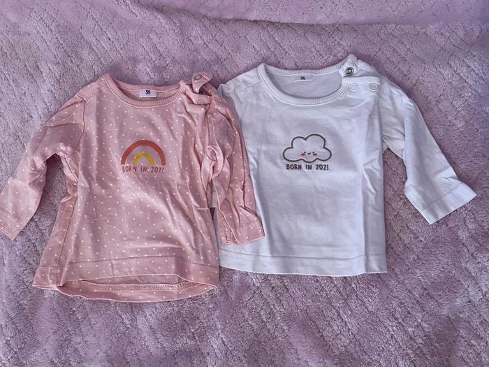 Lot de 2 teeshirt bébés