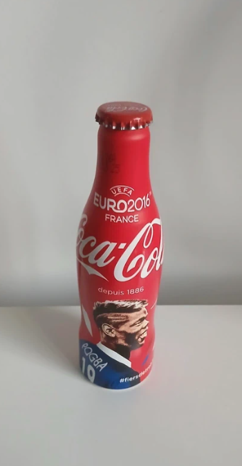 Bouteille Coca-Cola Euro 2016 Paul Pogba