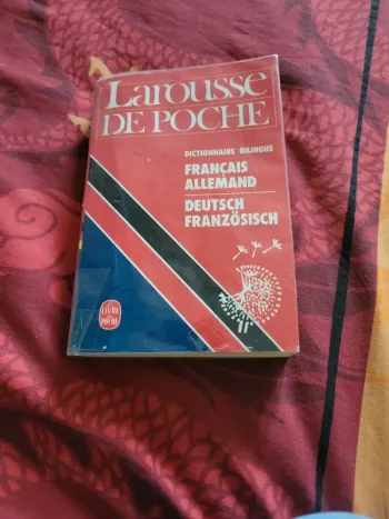 Larousse de poche français allemand