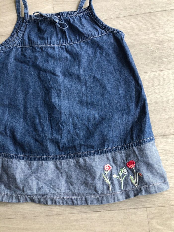 Robe été en jean 18mois - photo numéro 2
