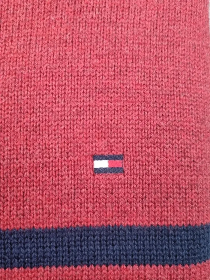 Veste zippée Tommy Hilfiger XL Hommes rouge & bleu marine (mesures en photos) - photo numéro 5