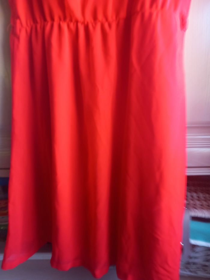 Robe courte rouge T38 Kiabi - photo numéro 6