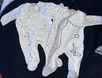 Lot pyjama kinousses 1 mois