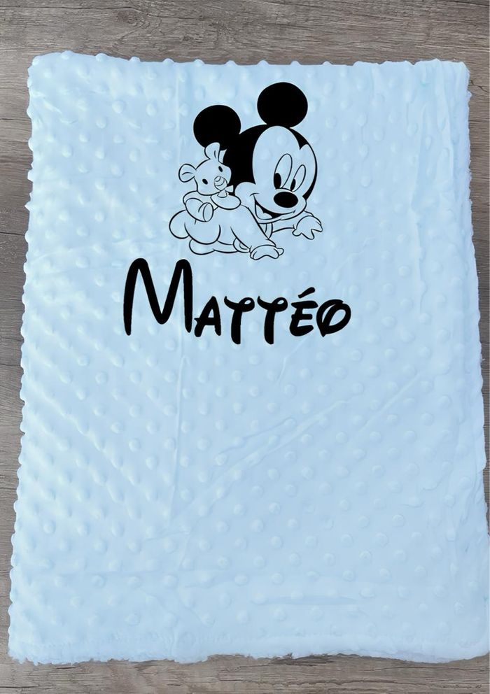 Couverture naissance personnalisée