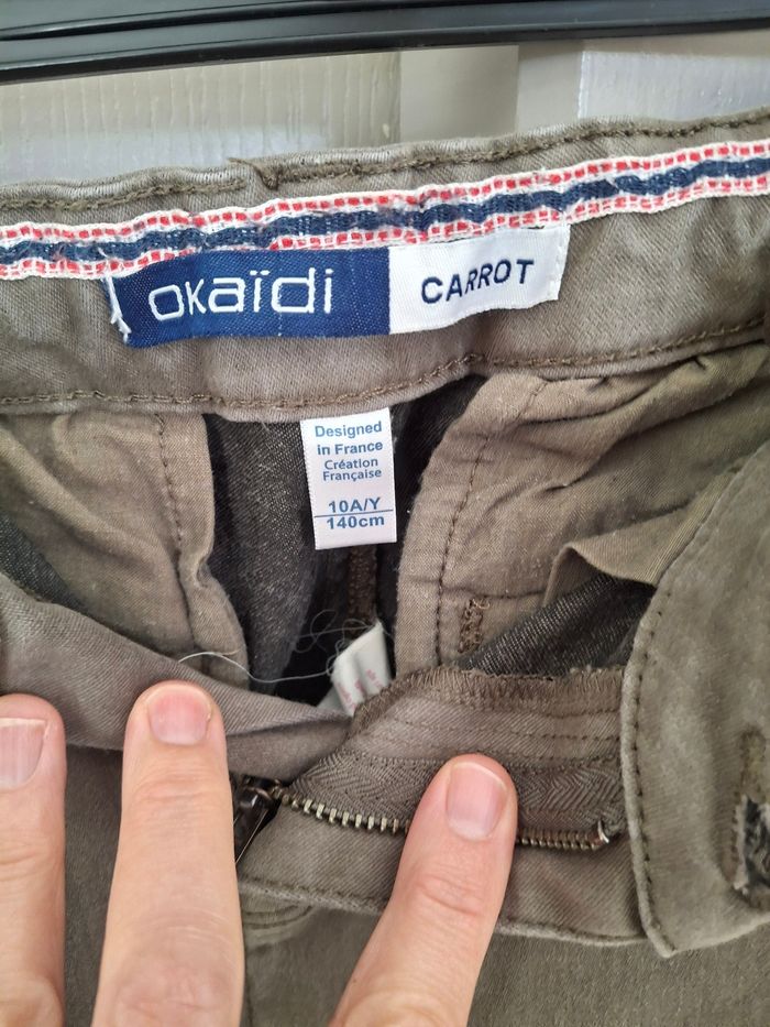 Pantalon cargo okaidi - photo numéro 3