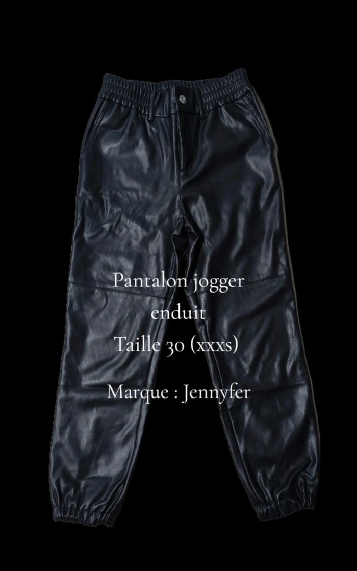 Pantalon Jogger enduit Jennyfer - photo numéro 2