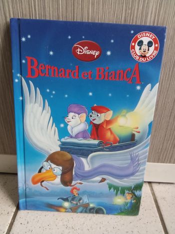 Livre Disney club du livre Bernard et Bianca