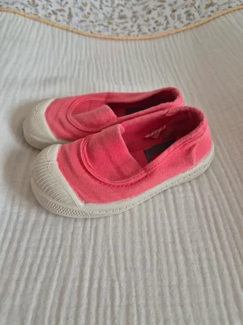 Bensimon en toile rose p23