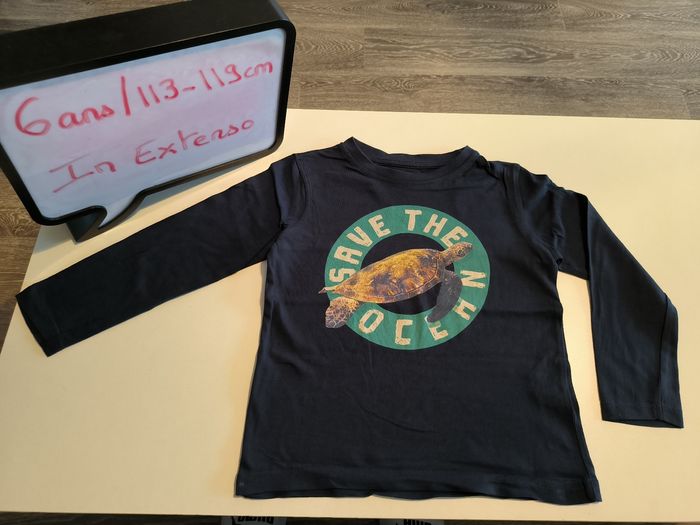 Sweatshirt In Extenso bleu marine