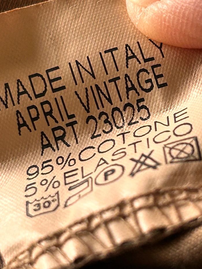 T-shirt manches longues beige skull April Vintage - photo numéro 4
