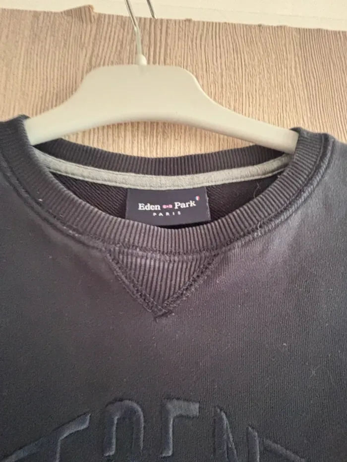 Pull en coton Éden Park bleu marine Taille 12 ans - photo numéro 5