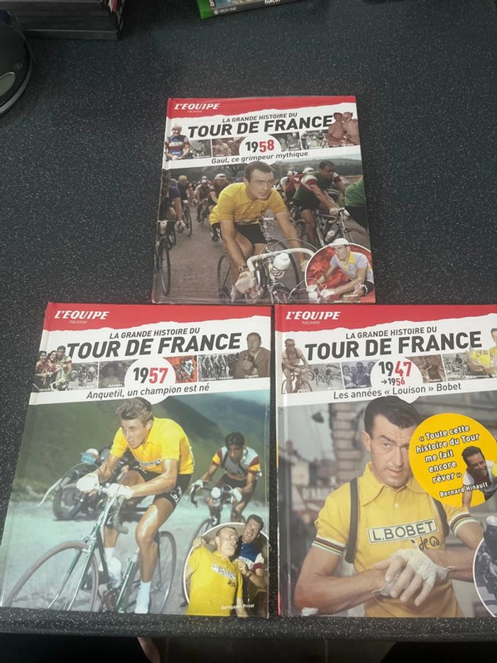 Livre la grande histoire du Tour de France