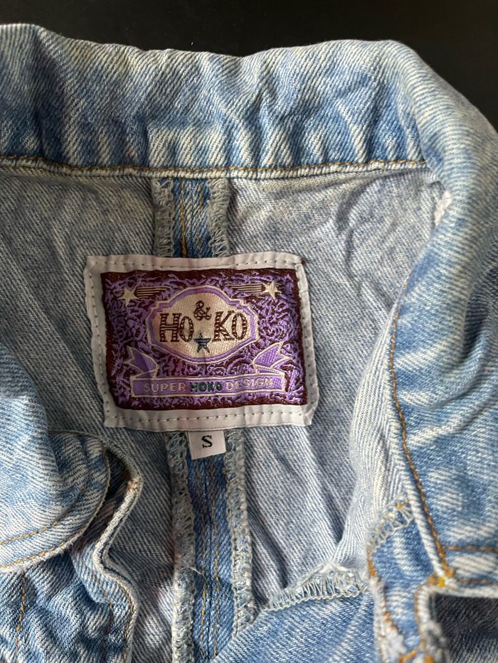 Veste en jean sans manches - photo numéro 2